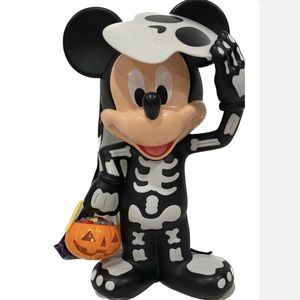2023 Disneyland Mickey Mouse Skeleton Popcorn Bucket - Brand New